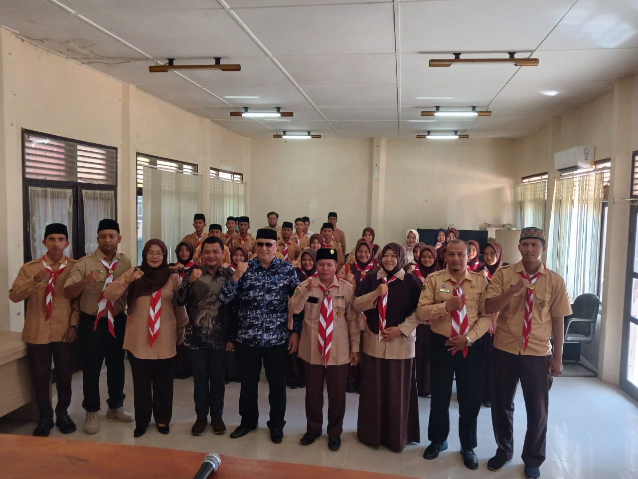 Kontingen Pramuka Aceh Selatan Mengikuti MRT Kwarda Aceh Tahun 2024