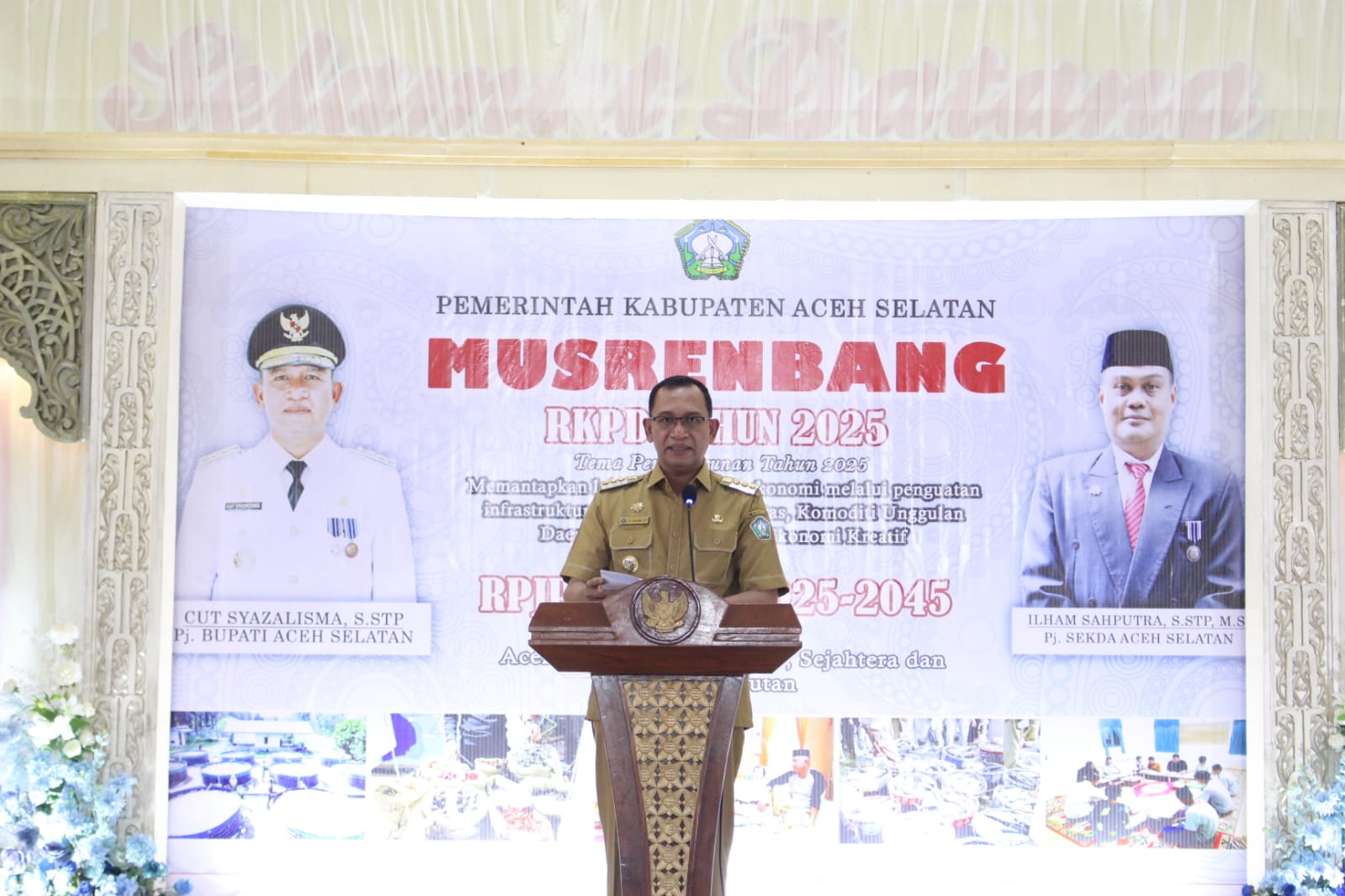 Pj. Bupati Aceh Selatan Membuka Musrenbang Penyusunan RKPD Kabupaten Aceh Selatan Tahun 2025