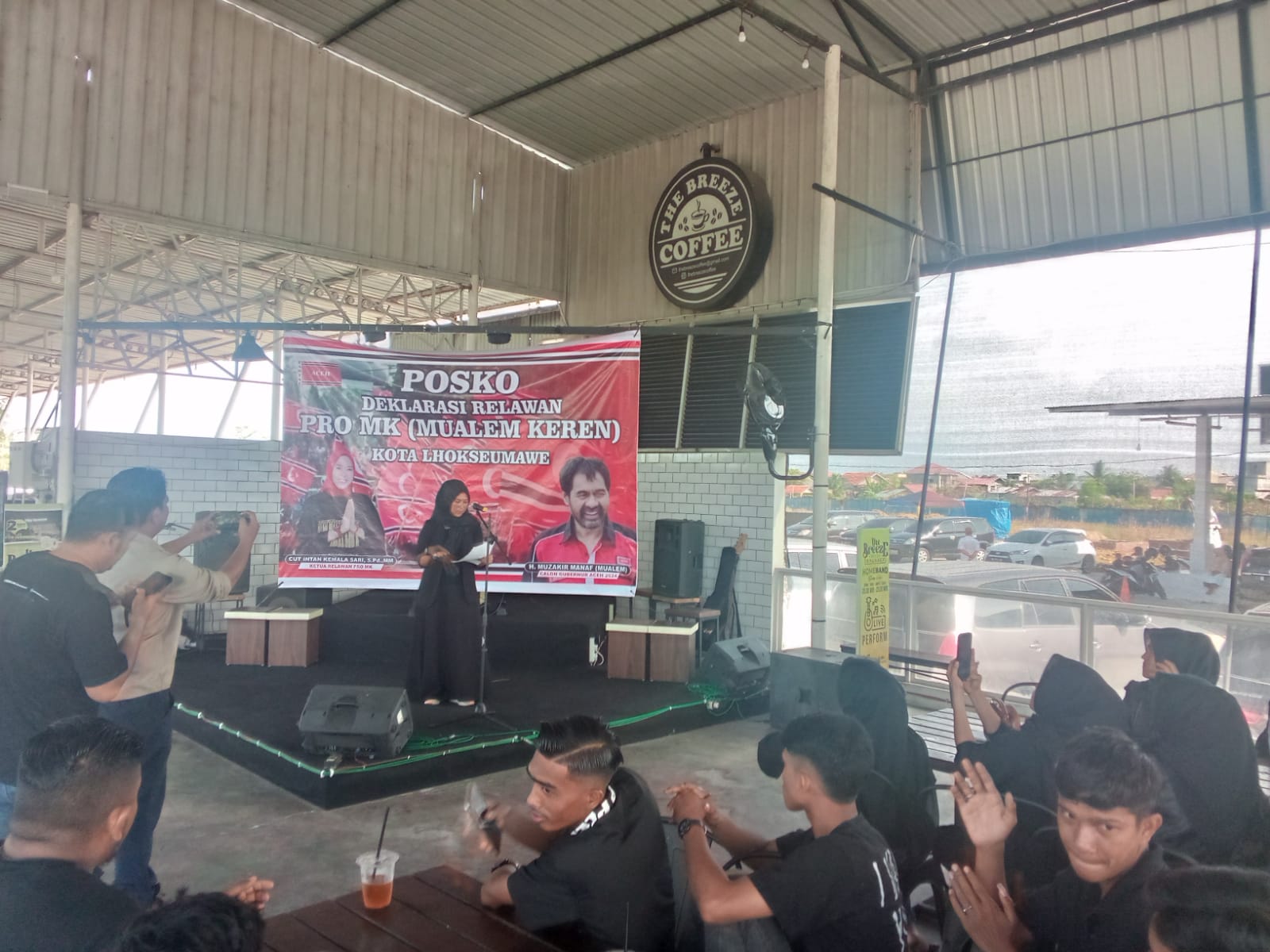 Deklarasi Relawan Pro-Muallem Keren (Pro MK) Kota Lhokseumawe