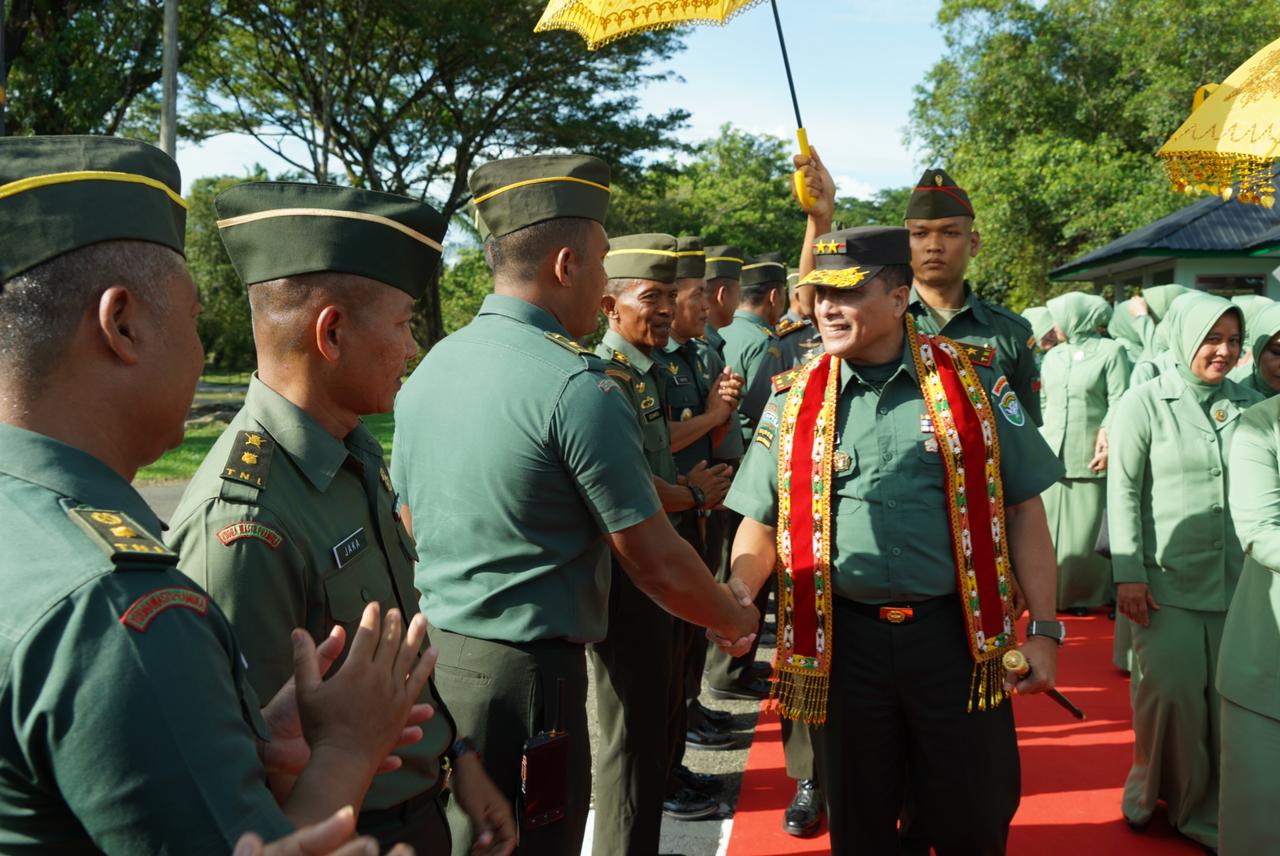 Pangdam Iskandar Muda Kunjungan Kerja Ke Korem 012/TU