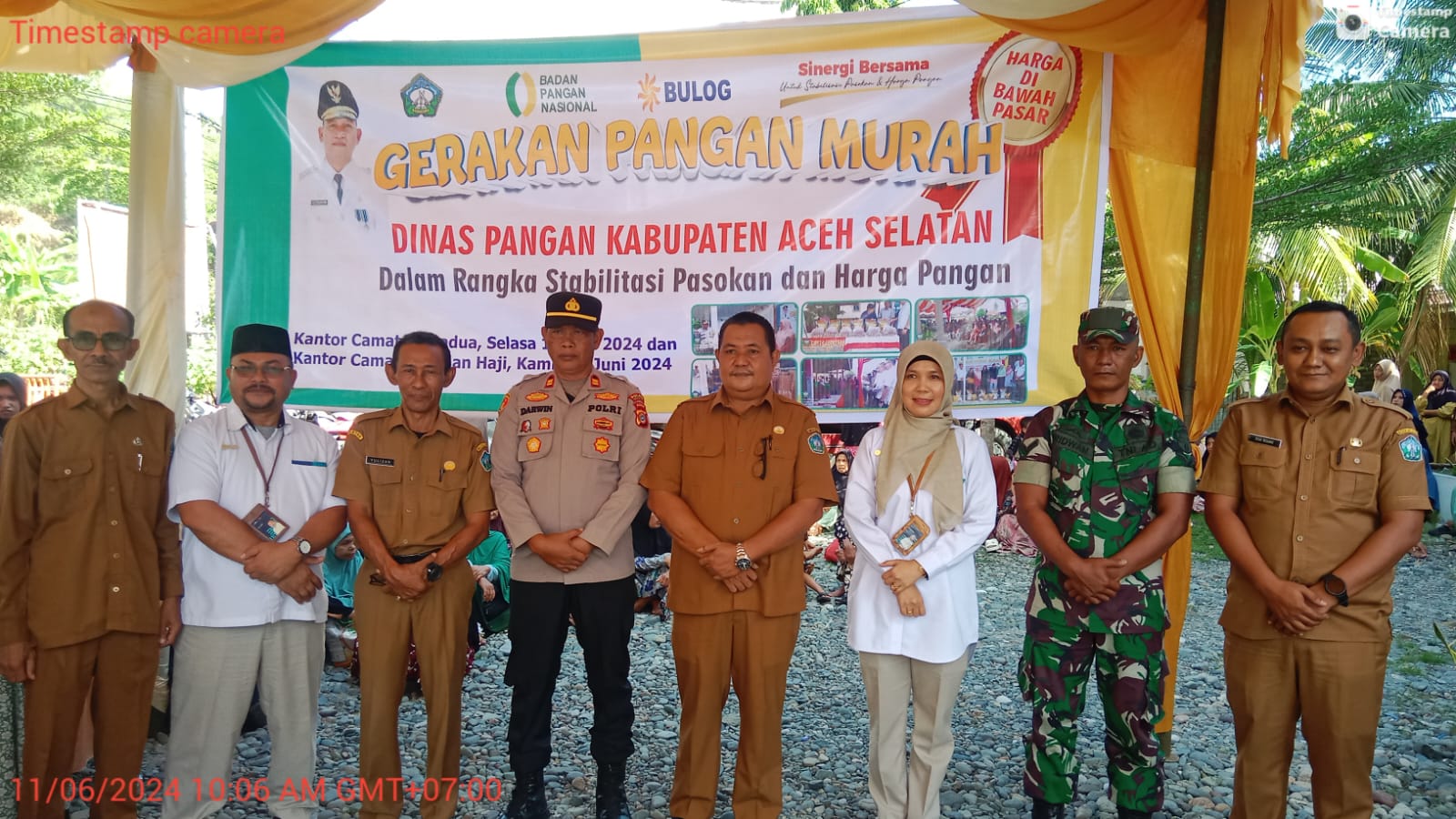 Pembukaan Gerakan Pangan Murah (GPM) Kabupaten Aceh Selatan Dipusatkan Di Kecamatan Samadua