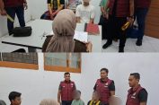Berkas Dinyatakan Lengkap, Satresnarkoba Polres Aceh Selatan Serahkan 4 Tersangka dan Barang Bukti ke Jaksa