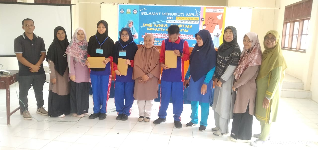 Kegiatan MPLS (Masa Pengenalan Lingkungan Sekolah) Tahun 2024 SMAN Unggul Tapaktuan Berakhir