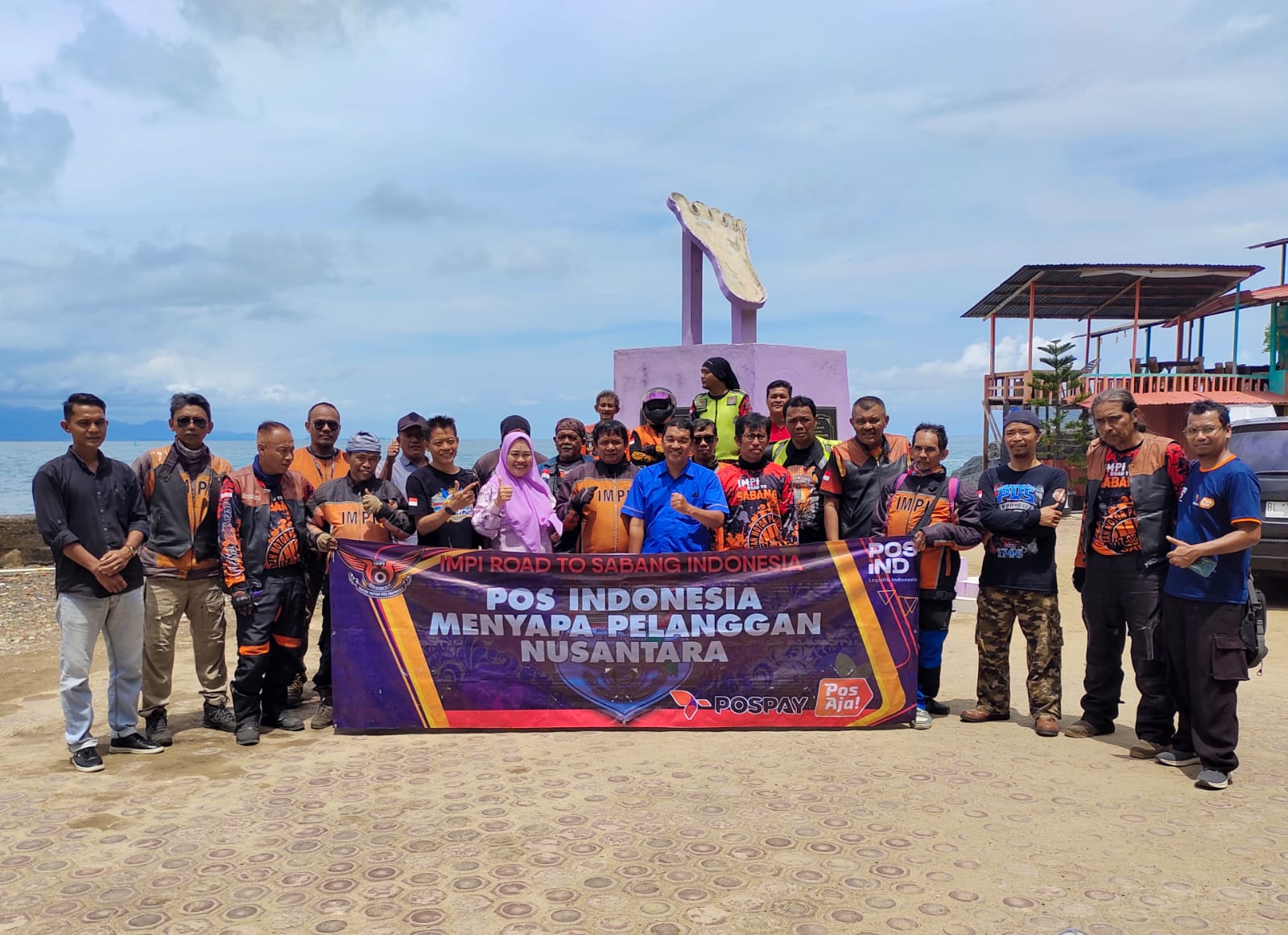 IWO Aceh Selatan Dampingi Komunitas Motor IMPI, Kunjungi Berbagai Objek Wisata di Tapaktuan