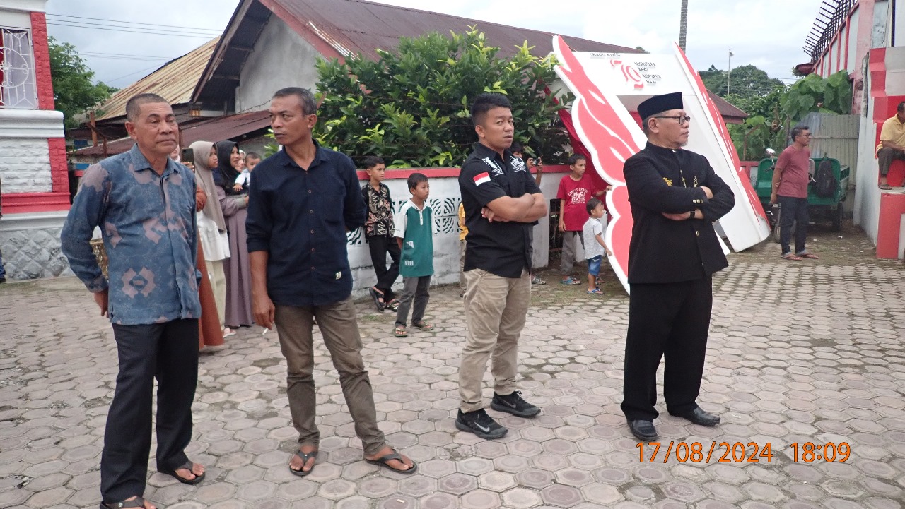 Anggota RAPI Aceh Selatan Turut Serta Dalam Memantau Jalannya Upacara Memperingati HUT RI ke 79