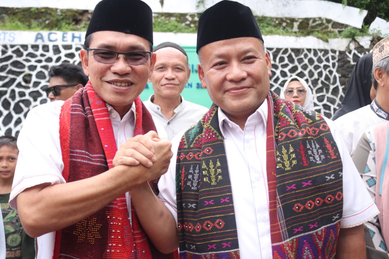 Ratusan Simpatisan Sambut “FAKAR” Balon Wali Kota Subulussalam Di Perbatasan Sumut