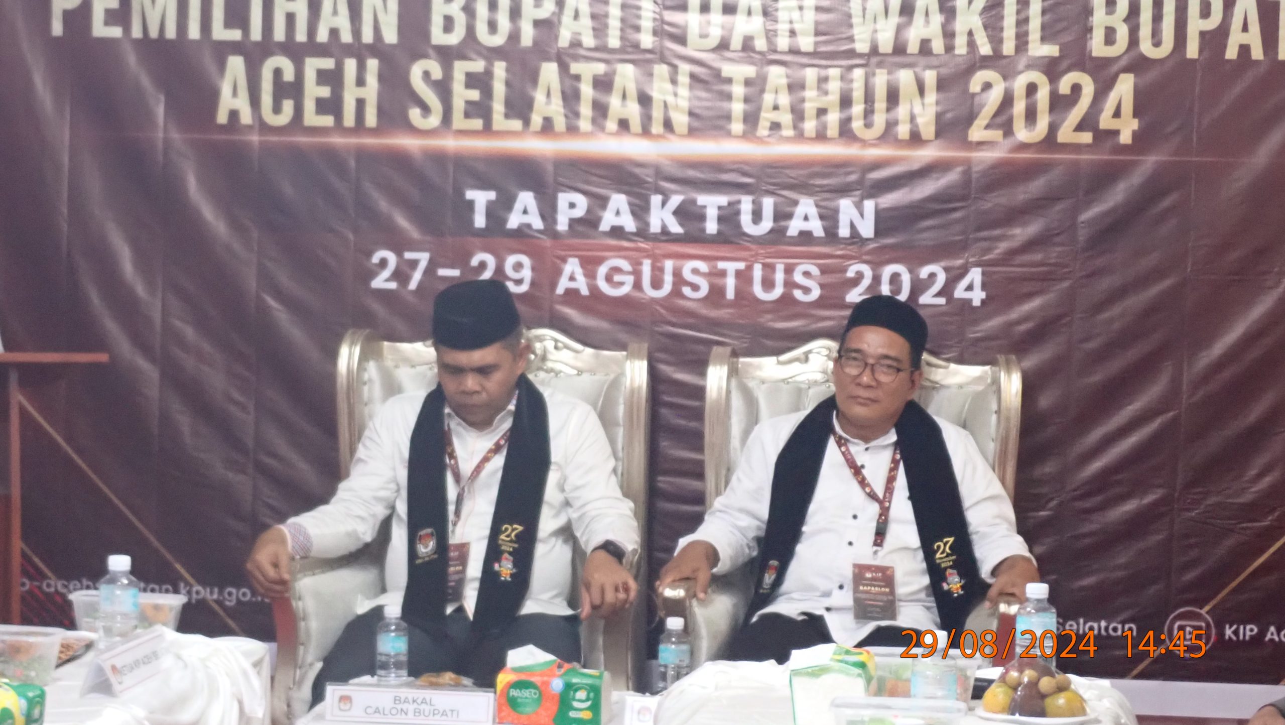 Maju Melalui Jalur Independen, Hendri Yono – Indra Giwank Daftarkan Diri Ke KIP Aceh Selatan Untuk Maju Dalam Pilkada Aceh Selatan Tahun 2024