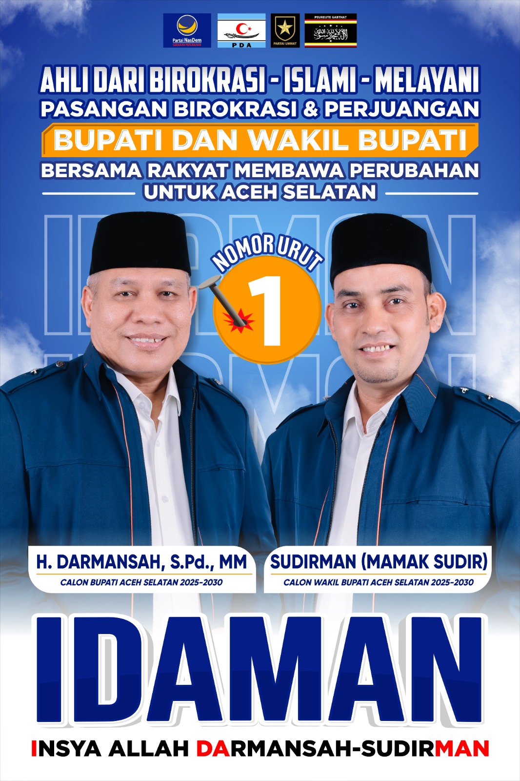 Track Record Darmansah, S.Pd Diyakini Tidak Umbar Janji