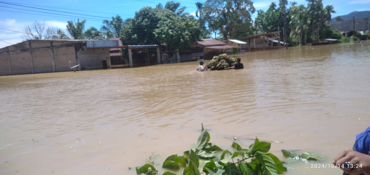 Banjir Setinggi 2 Meter Lumpuhkan Jalan Nasional Tapaktuan – Medan