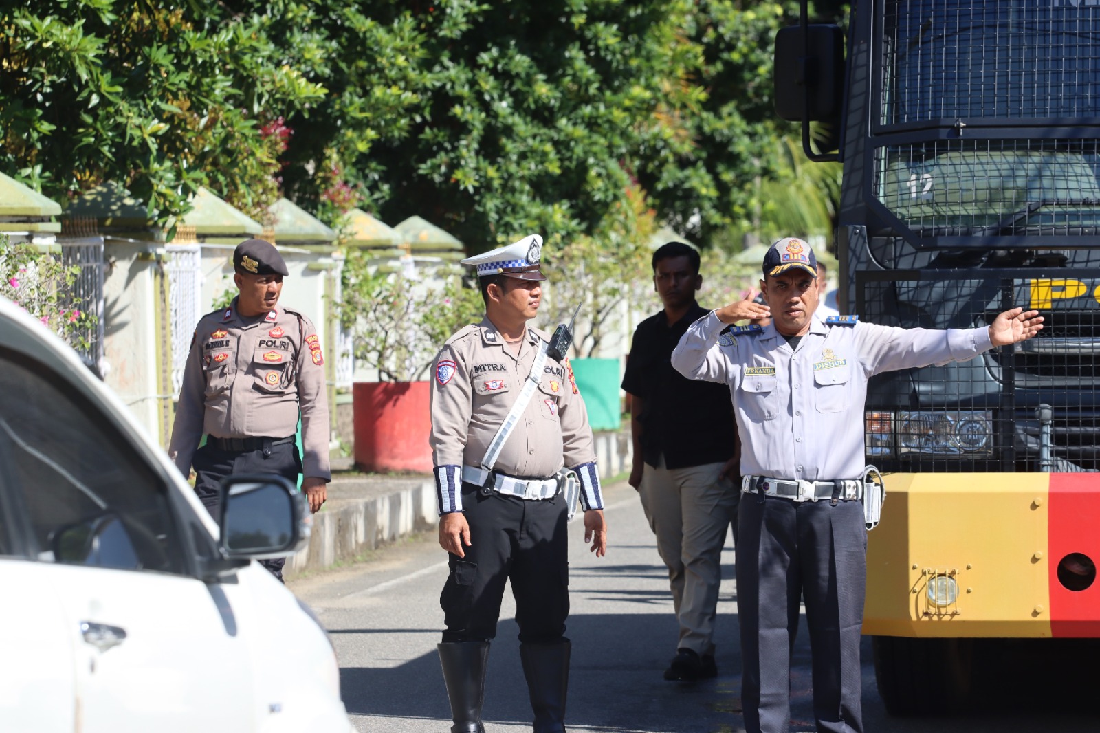 Polres Aceh Selatan Amankan Debat kegiatan Kandidat Calon Bupati dan Wakil Bupati