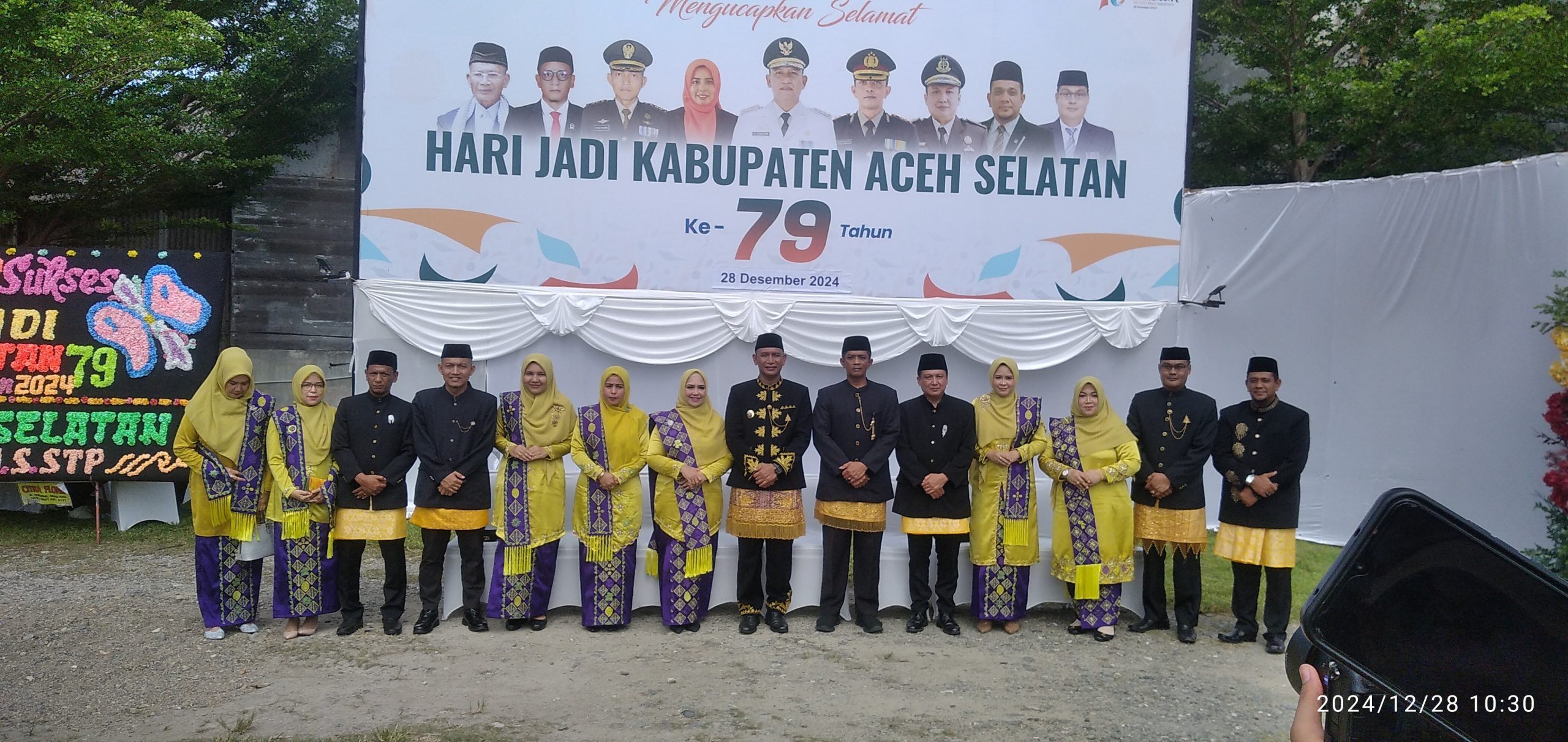 Upacara HUT ke-79 Aceh Selatan Dipusatkan di Alun alun Kota Tapaktuan