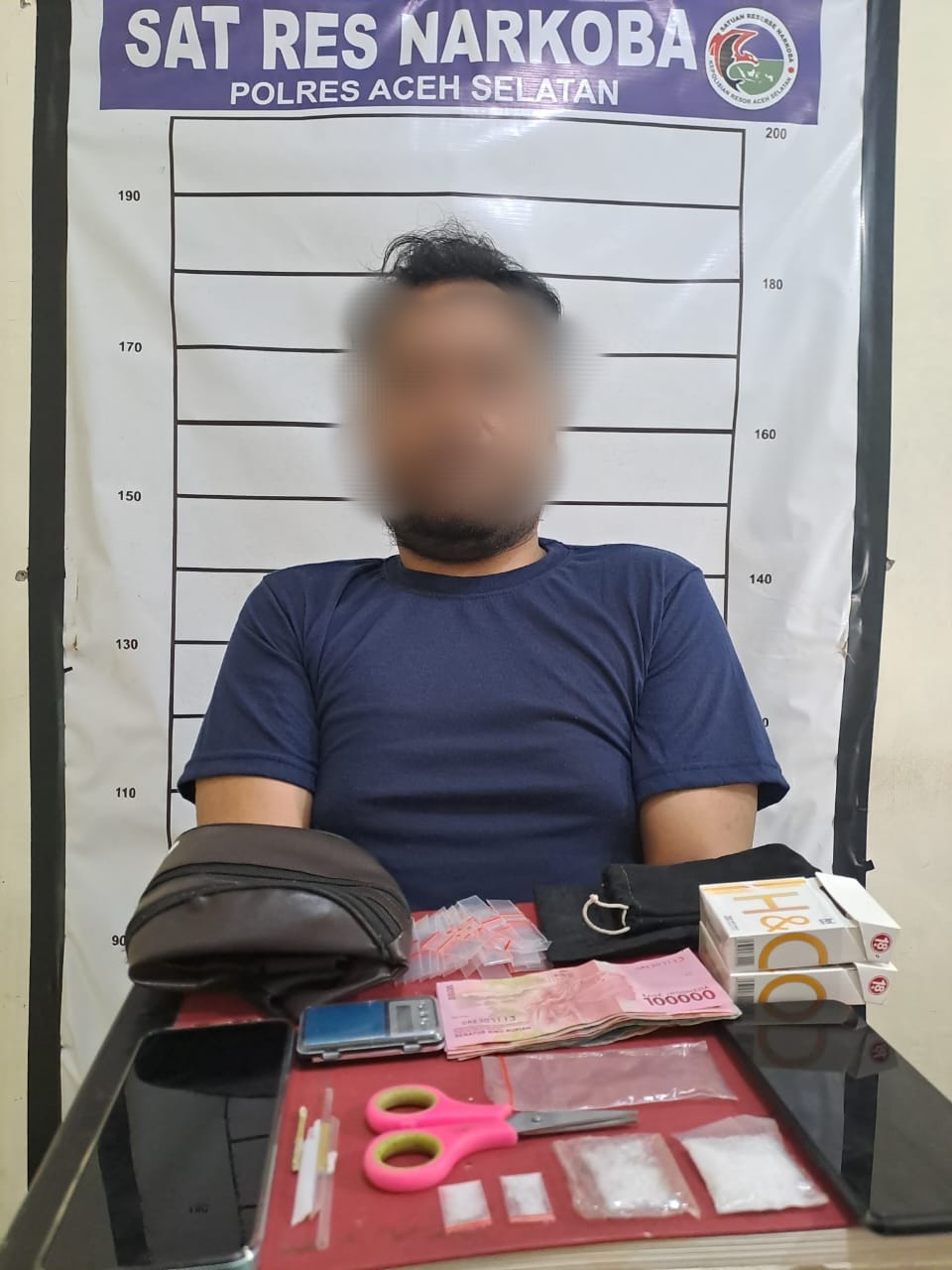 Kembali Satresnarkoba Polres Aceh Selatan Amankan Terduga Pelaku Penyalahgunaan Narkoba