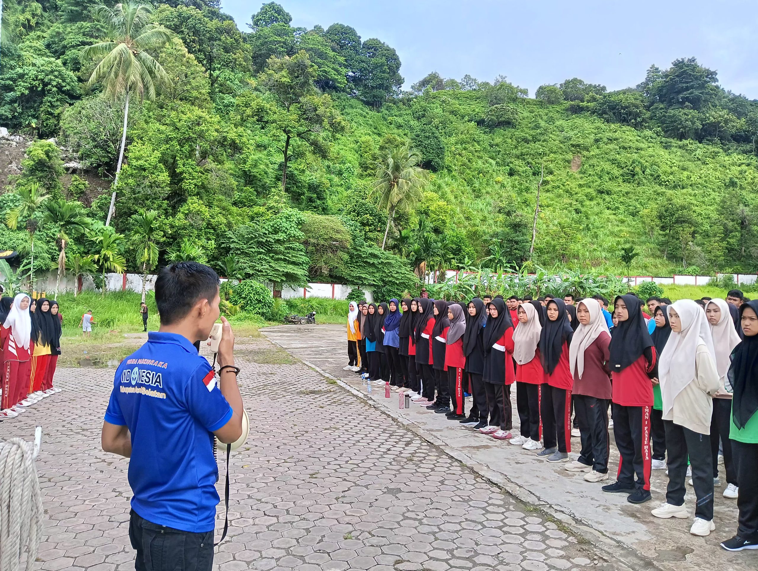 Jelang Seleksi Paskibraka Tahun 2025, Purna Paskibraka Indonesia Aceh Selatan Selenggarakan Kegiatan Latihan Gabungan