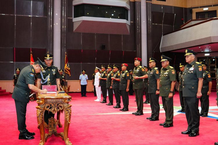 Panglima TNI Lakukan Rotasi dan Mutasi 52 Pati TNI, Berikut Daftar Lengkapnya