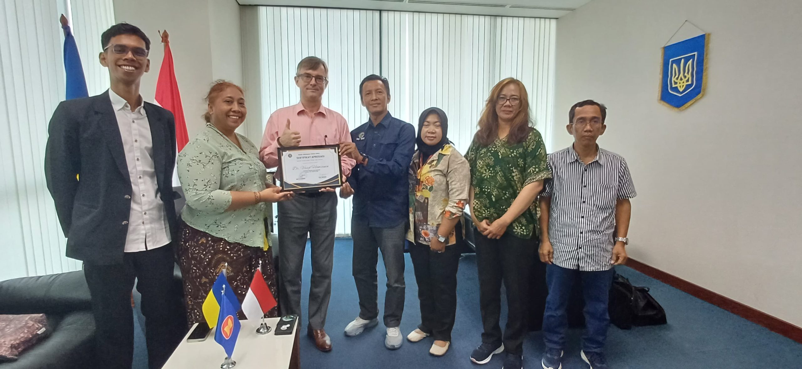 PP IWO Sampaikan Terima Kasih Dan Selamat Jalan Untuk Dubes Ukraina