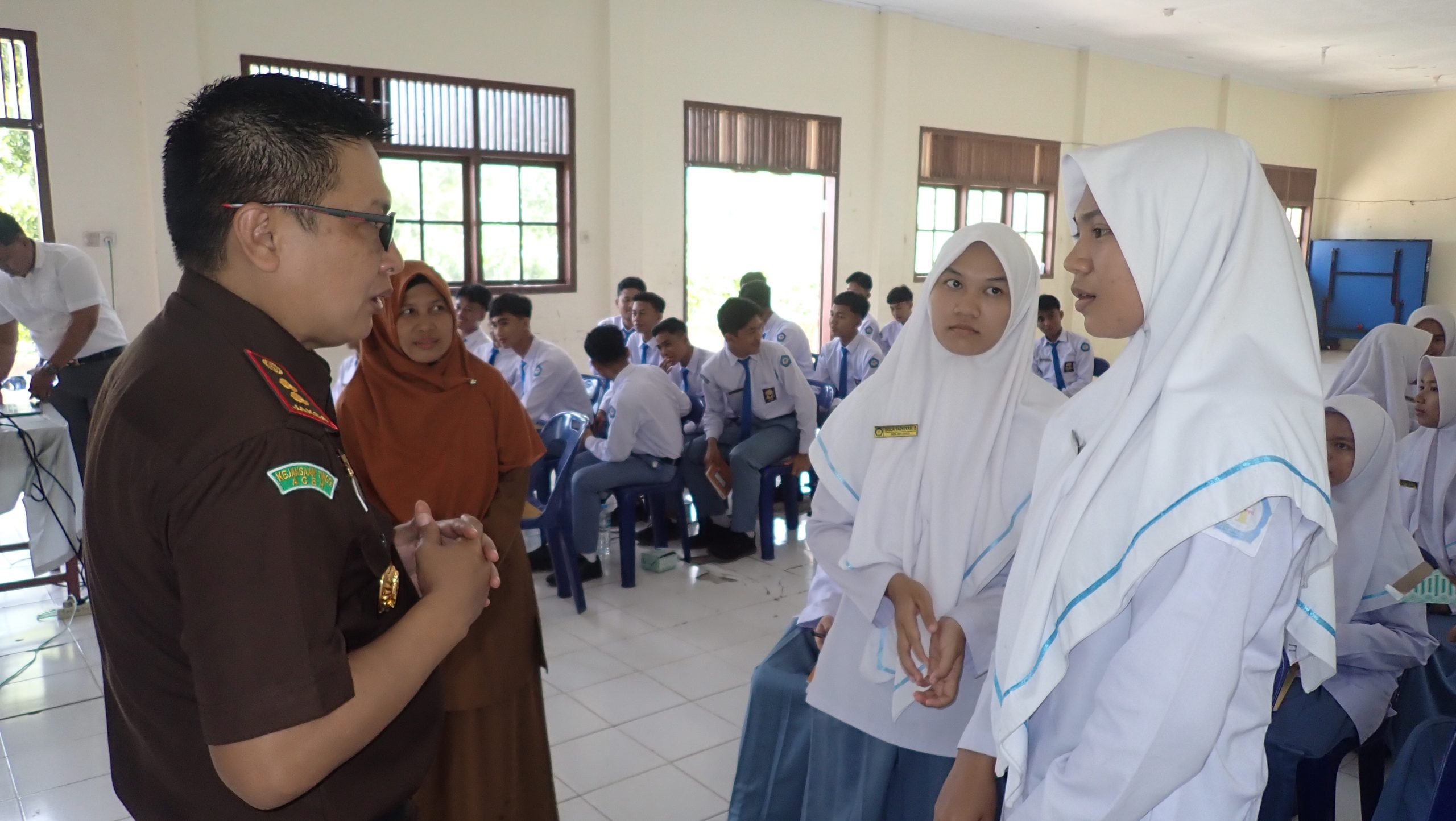 SMAN Unggul Tapaktuan Terima Kunjungan Kepala Kejaksaan Negeri Aceh Selatan