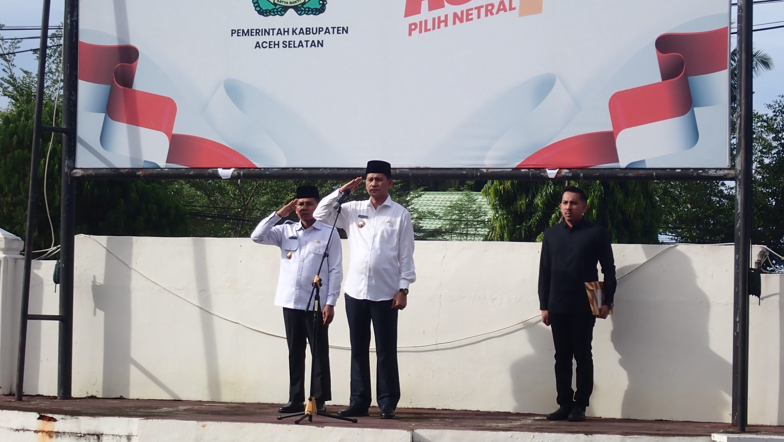 Apel Perdana : H. Mirwan MS, SE, S.Sos-Baital Mukadis, SE,  Bupati dan Wakil Bupati Tinjau Ruangan Kerja ASN di Kantor Bupati Aceh Selatan