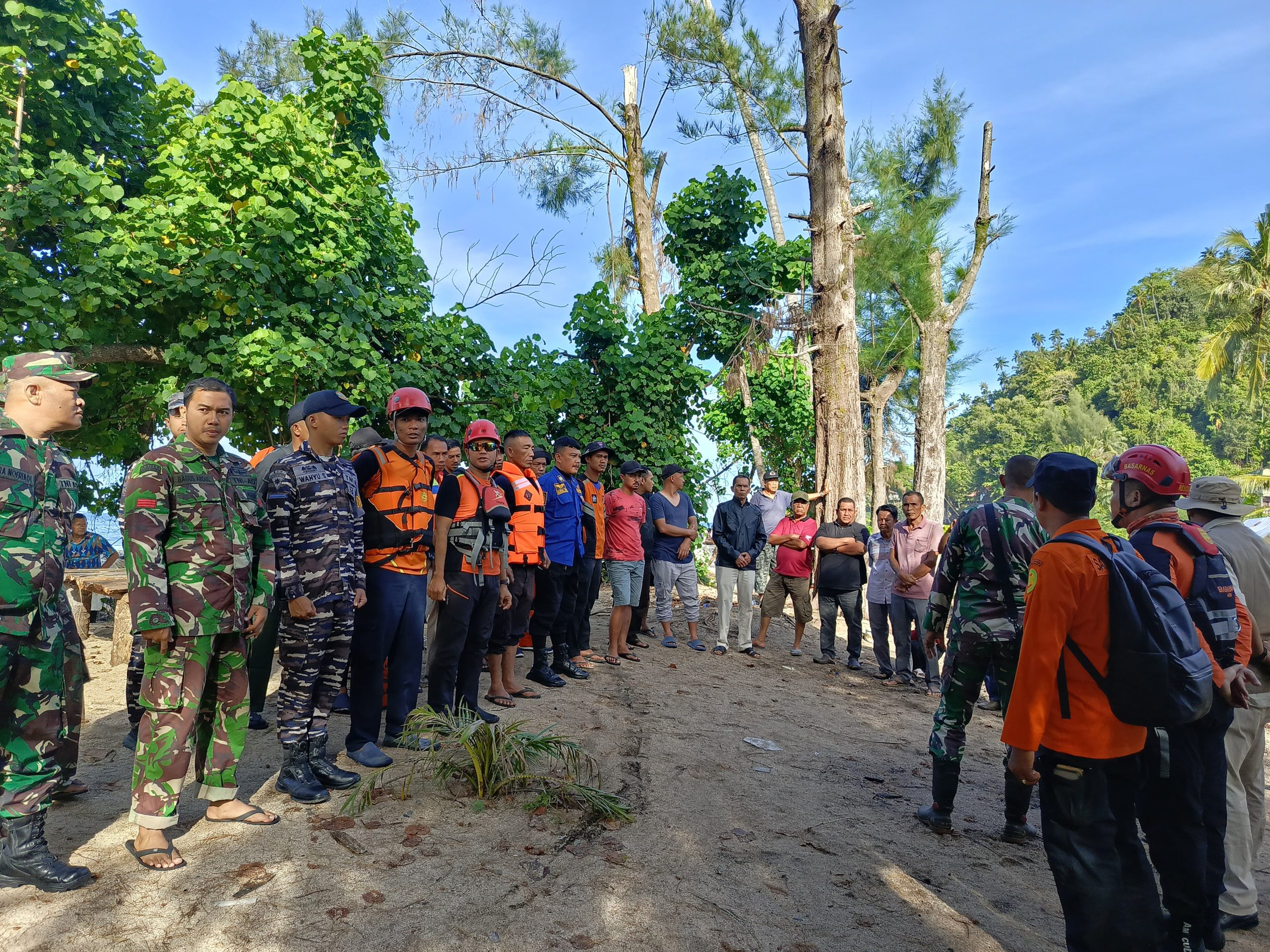 Pencarian hari ke 3, Bocah M. Zaidan Di lanjutkan Dengan menurunkan lebih banyak Tim SAR Gabungan