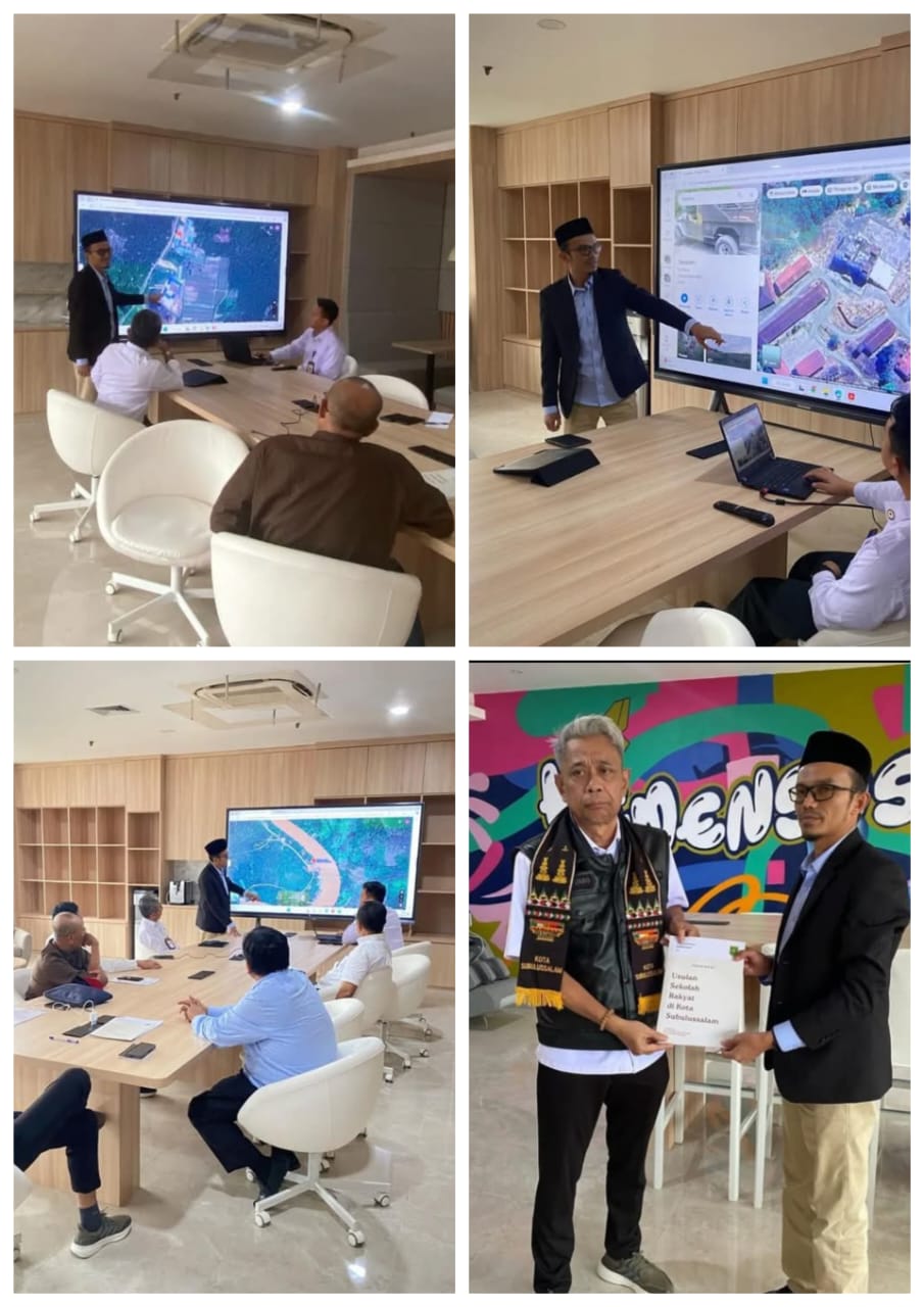 Wali Kota Subulussalam, Haji Rasyid Bancin (HRB), Paparkan Usulan Pembangunan Sekolah Rakyat di Hadapan Wakil Menteri Sosial