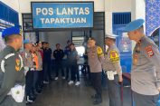 Kunjungi Posyan Ops Ketupat Seulawah 2025, Wakapolres Aceh Selatan cek kesiap Siagaan Personil.