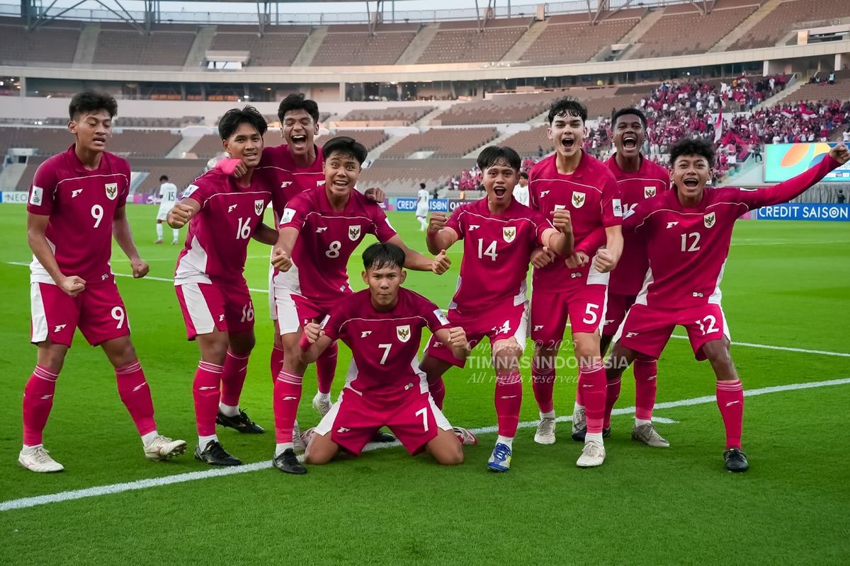 Indonesia U-17 Amankan Tiket Piala Dunia U-17 2025 usai Kandaskan Yaman 4-1