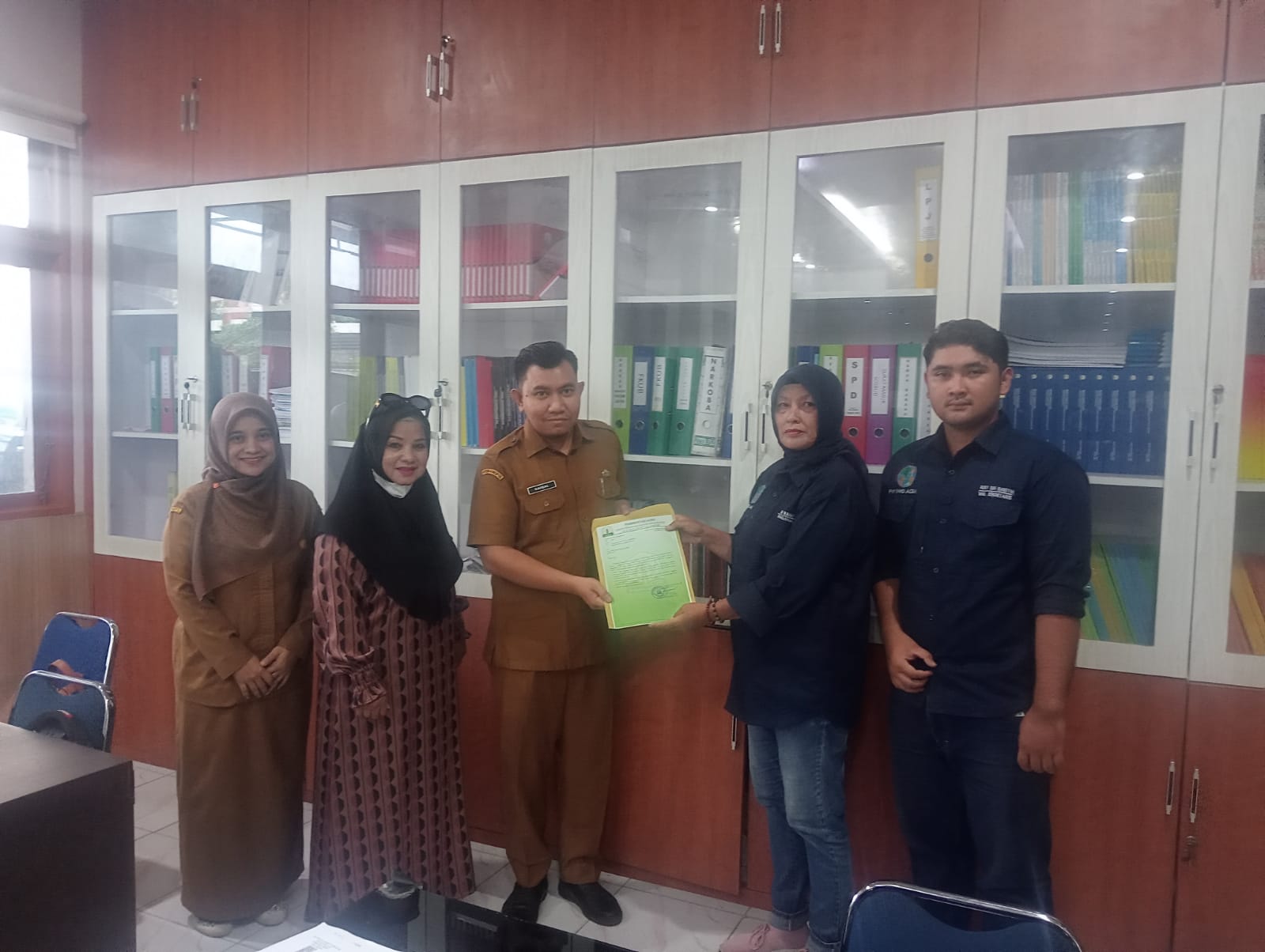 PW IWO Aceh Resmi Terdaftar di Badan Kesatuan Bangsa dan Politik (Kesbangpol) Aceh