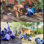 Gerakan Bersih Di Terapkan Oleh SMP 1 Penanggalan Sukses Dan Gerakan Itu Berjalan