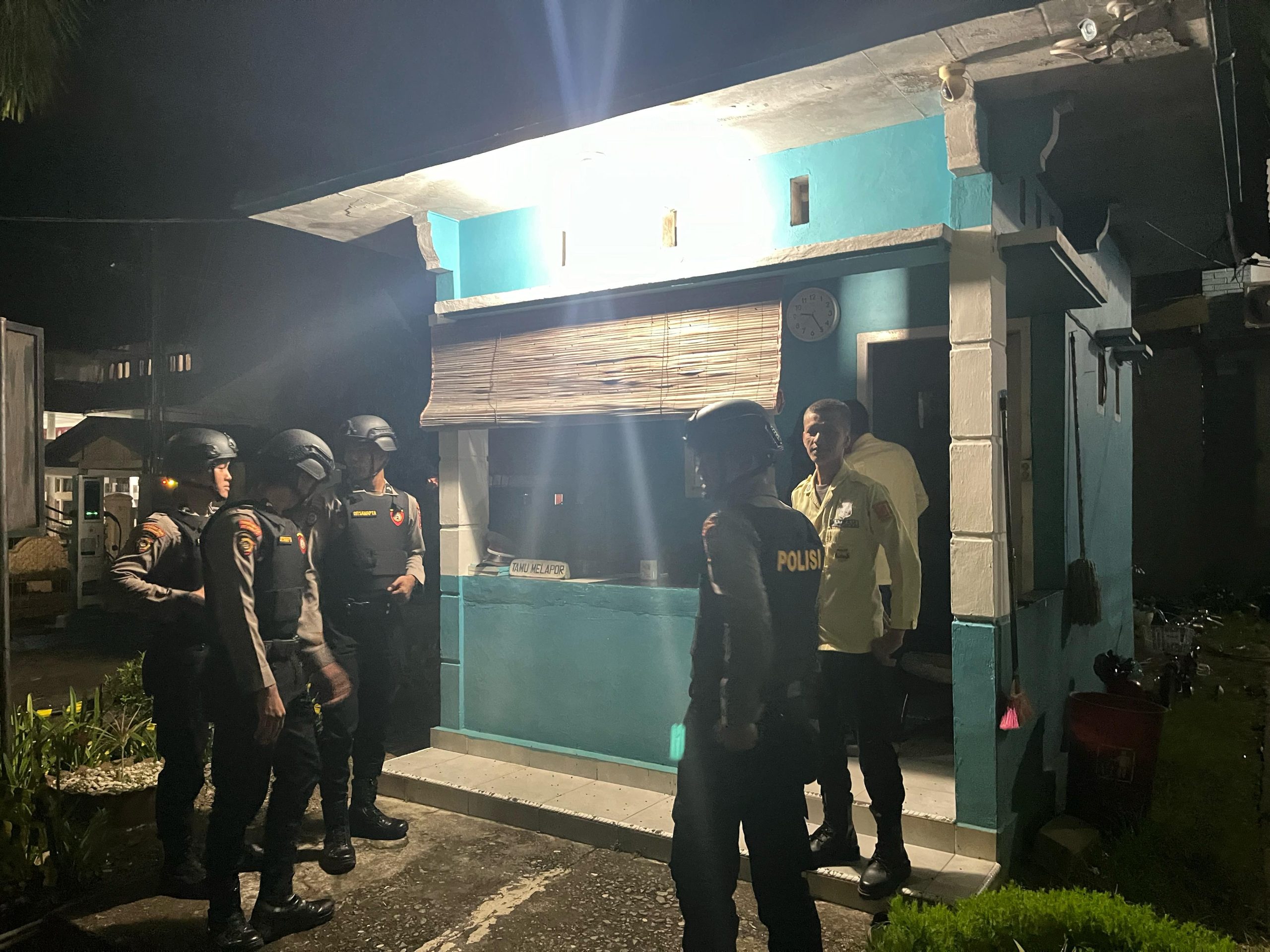 Patroli Malam Sat Samapta Polres Aceh Selatan Tingkatkan Keamanan dan Cegah Premanisme