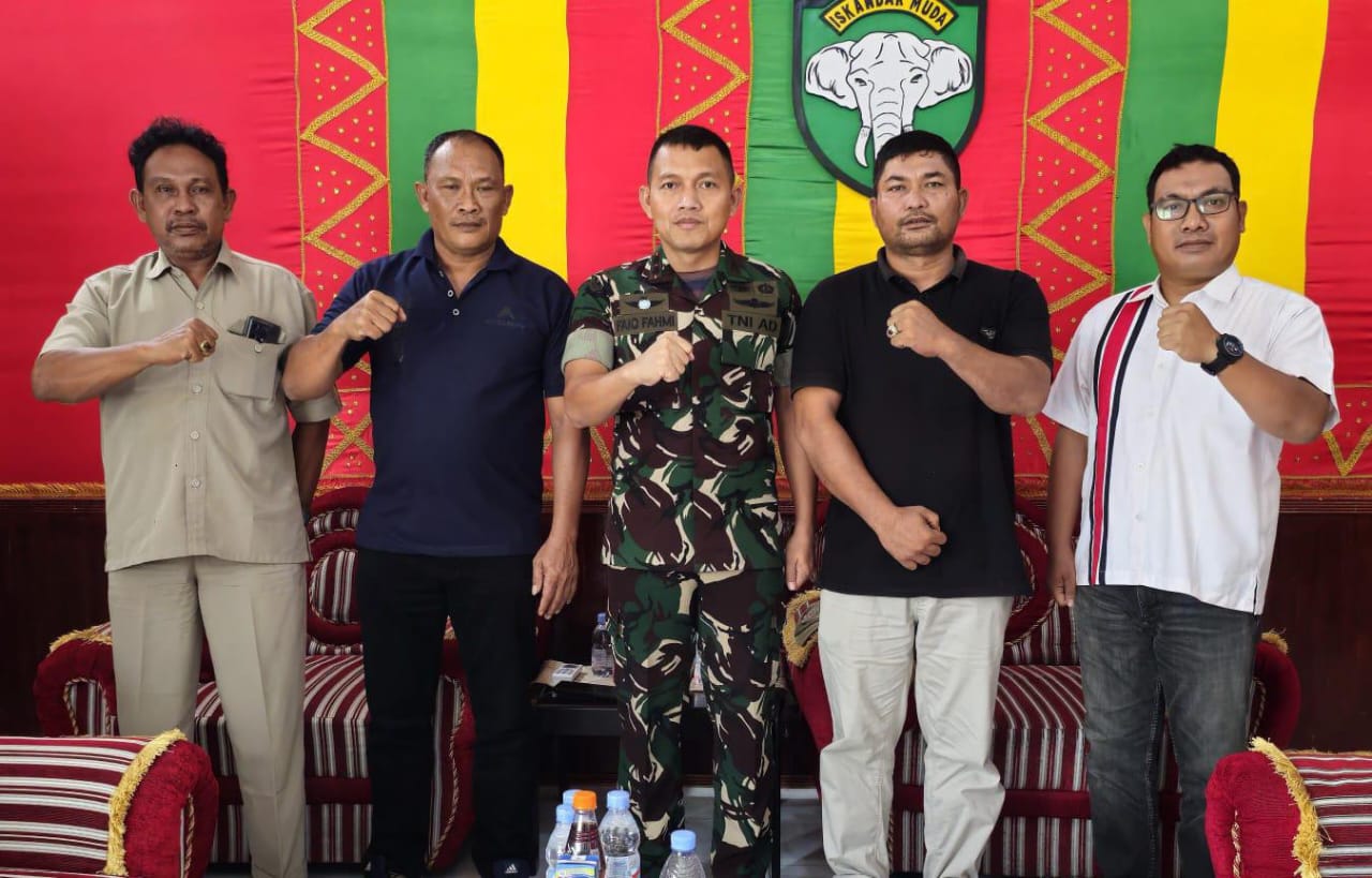 Dandim Aceh Selatan Terima Silaturrahmi Ketua KPA, Bahas Sinergi Menjaga Kondusifitas Wilayah