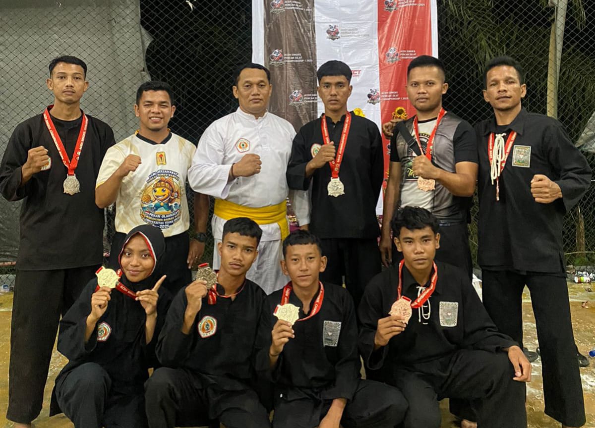 Binaan Kodim 0107 Bersinar, PSHT Aceh Selatan Sabet 8 Medali di Ajang Bergengsi