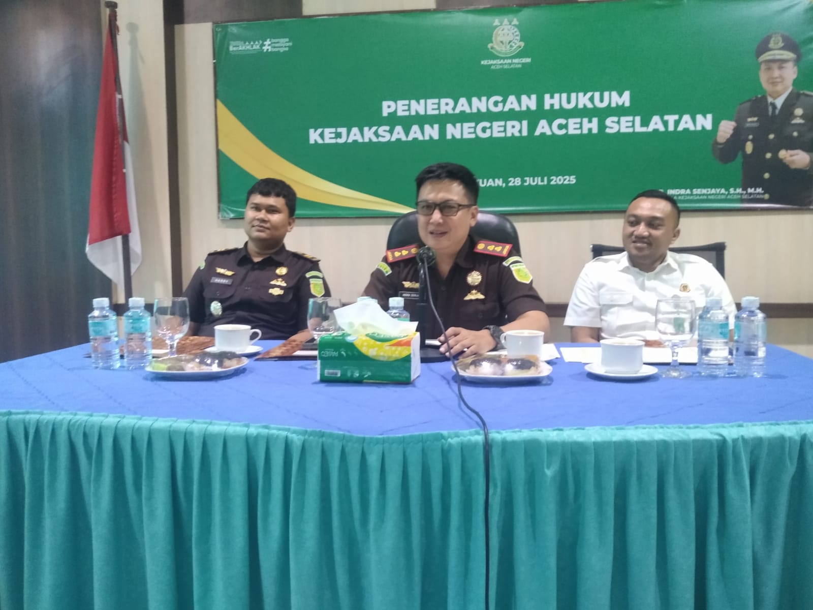Bidang Intelijen Kejaksaan Negeri Aceh Selatan Gelar Penerangan Hukum Perihal ”Komitmen Kejaksaan dalam melindungi Kebebasan Pers”