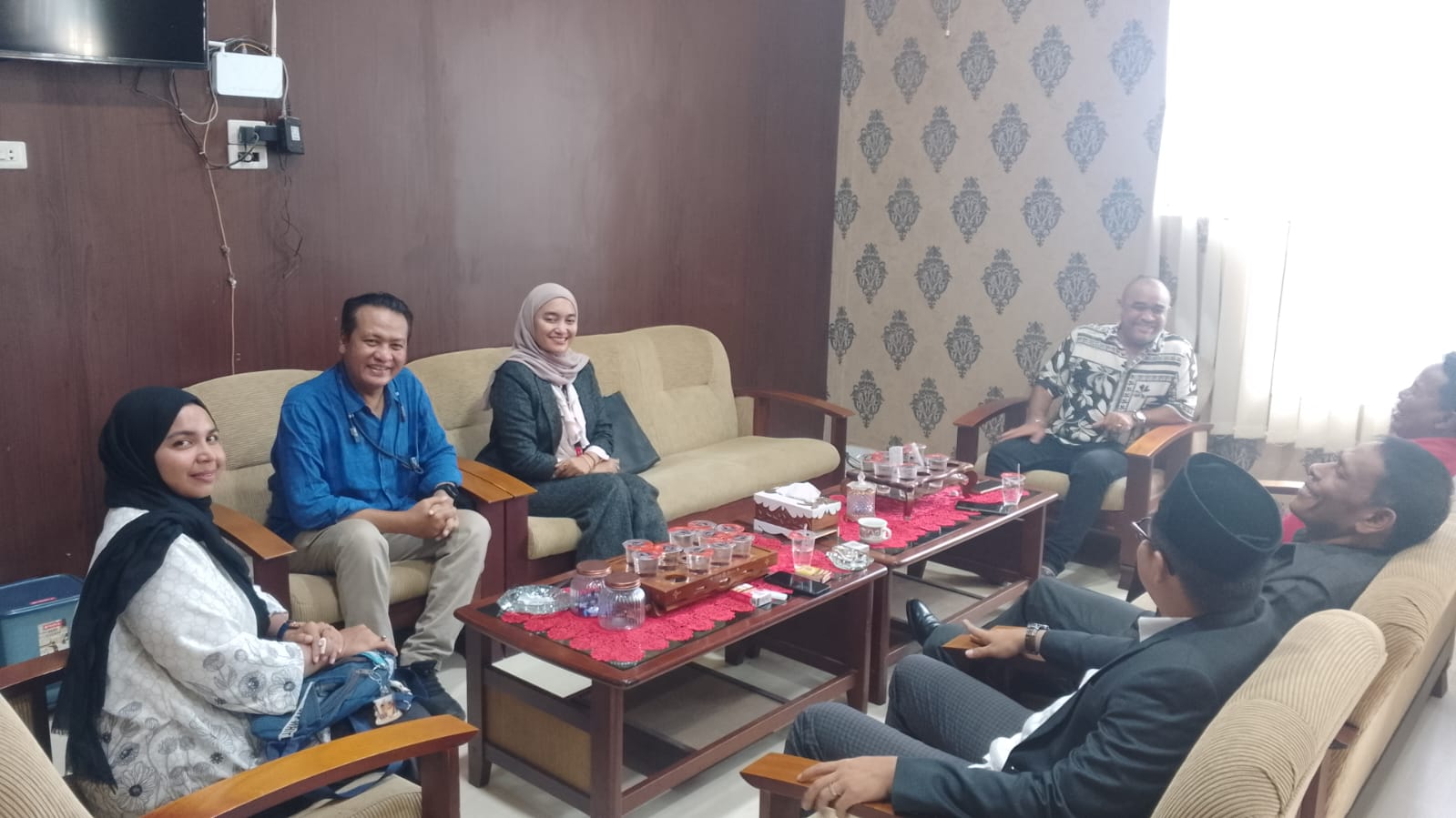 PW IWO Aceh Jalin Silaturahmi dengan PD IWO Pidie, Ketua DPRK Pidie Harap Sinergisitas Wartawan dan Pemerintah Terus Terjalin