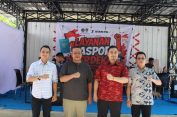 Semarak HUT RI ke-80, Imigrasi Lhokseumawe Hadirkan Layanan Paspor Merdeka di Station Coffee Id Kota Lhokseumawe