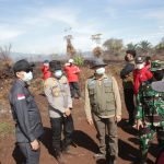 Dandim 0107/Aceh Selatan Bersama Forkopimda Tinjau Lokasi Karhutla di Bakongan