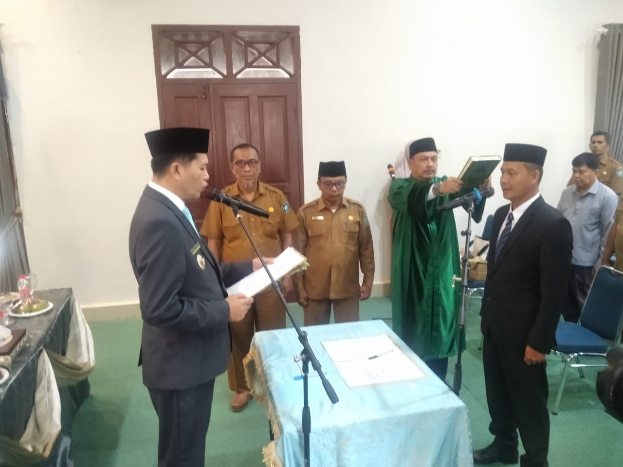 Sah Abdillah, SE. Menjabat Sebagai Direktur PDAM Tirta Naga Tapaktuan Periode 2025 – 2030