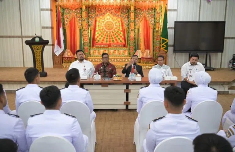 Terima Kunjungan Purna Praja IPDN Angkatan 32  Wagub Aceh: “Dorong Purna Praja IPDN Tegakkan Nilai Kekhususan Aceh”