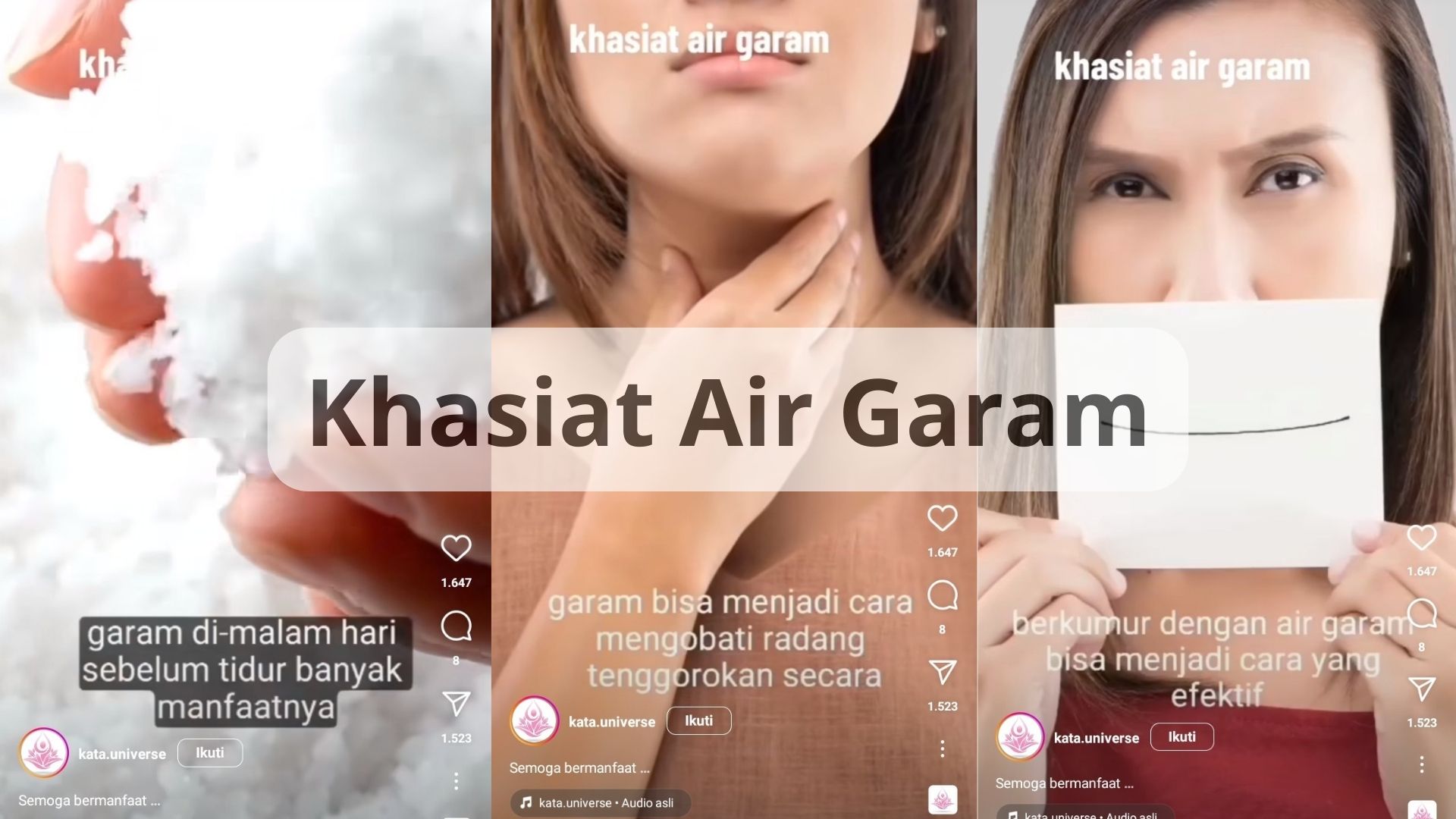 Minum Air Garam Sebelum Tidur: Efeknya yang Belum Banyak Diketahui