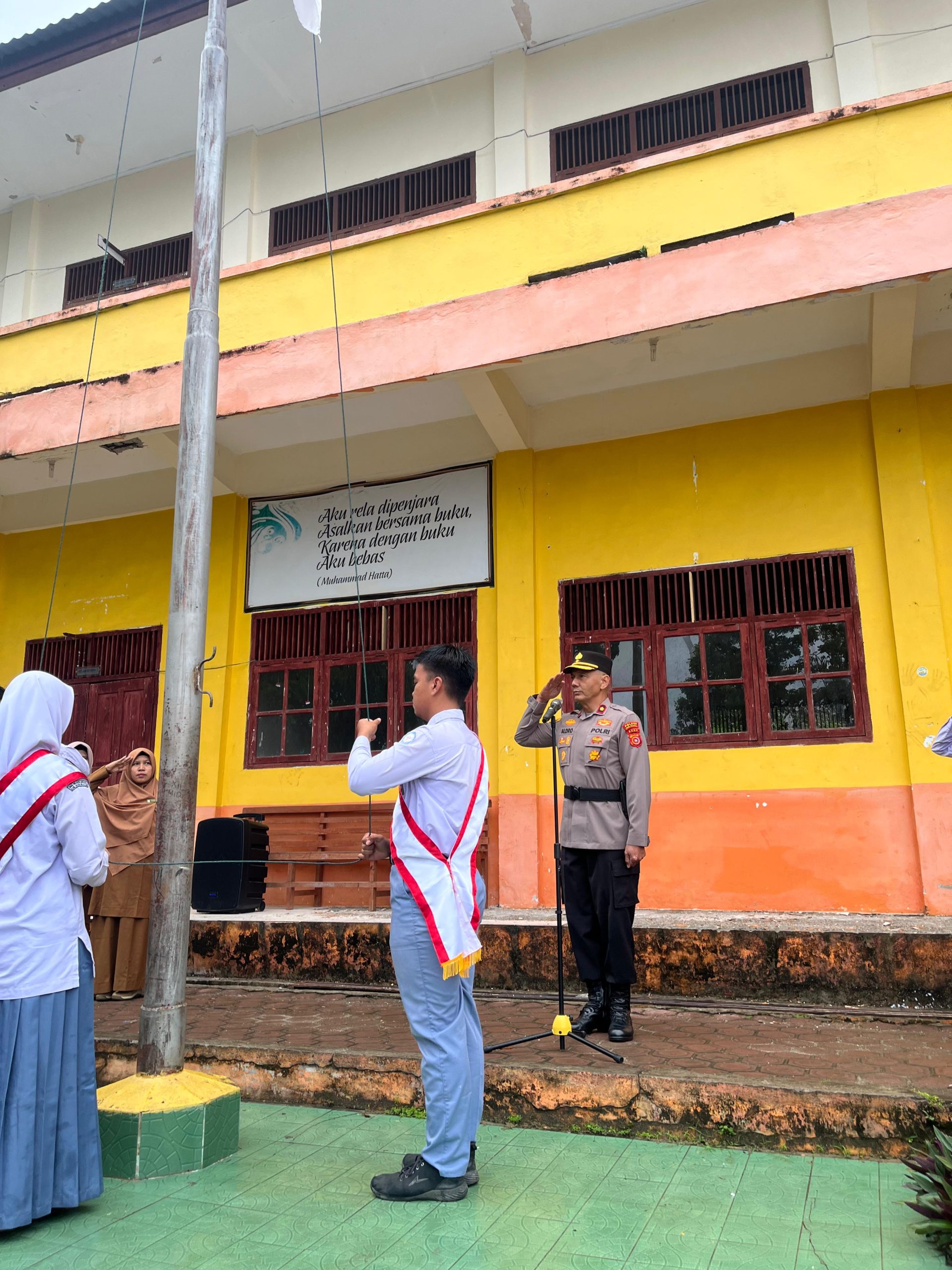Polisi Saweu Sikula, Wakapolres Aceh Selatan Edukasi Generasi Muda tentang Kamtibmas