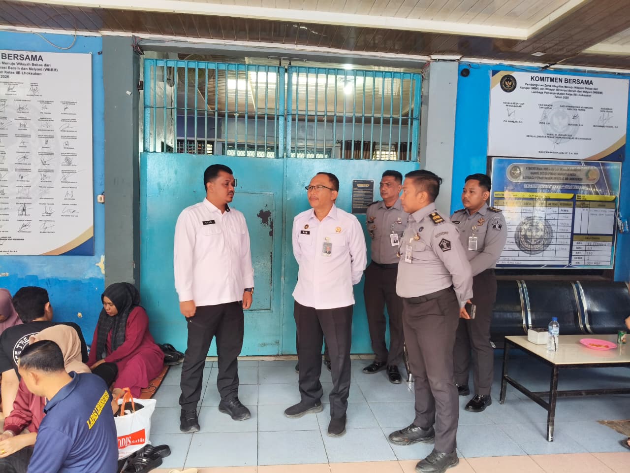 Kakanwil Ditjenpas Aceh Laksanakan Bintorwasdal di Lapas Lhoksukon