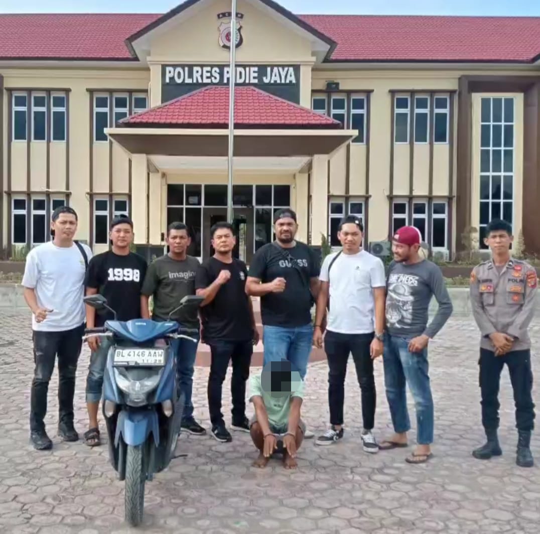 Cepat dan Tepat, Polres Aceh Selatan Ungkap Kasus Curanmor di SPBU Geulumbuk di Kluet Selatan