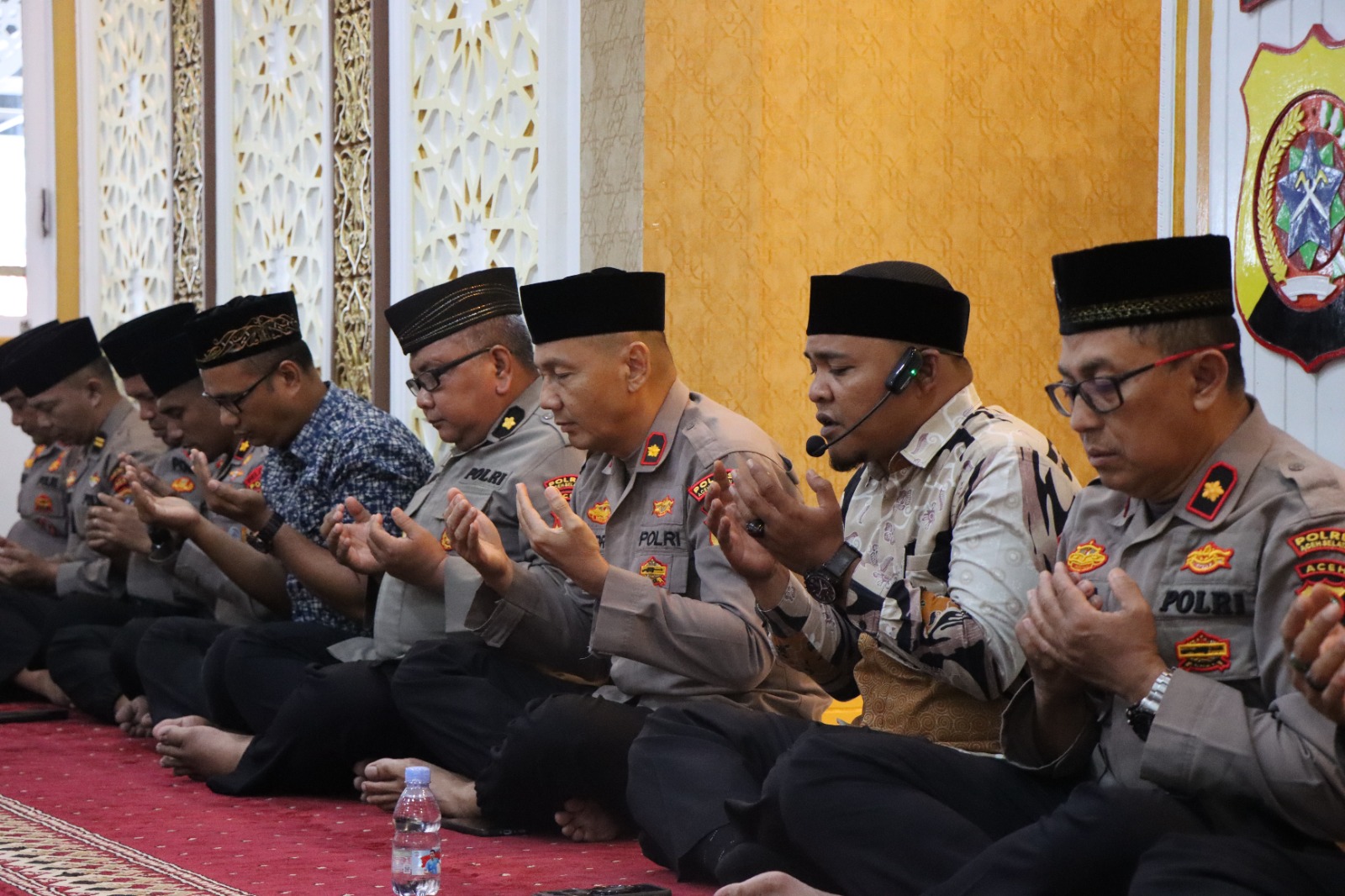 Perkuat Iman dan Semangat Tugas, Polres Aceh Selatan Laksanakan Do’a Bersama