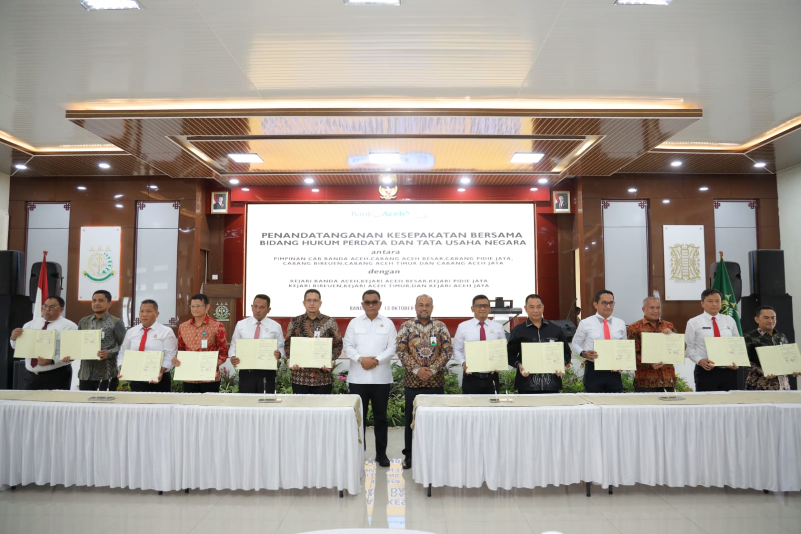Tingkatkan Perlindungan Nasabah, Bank Aceh Syariah Teken MoU dengan Kejati Aceh