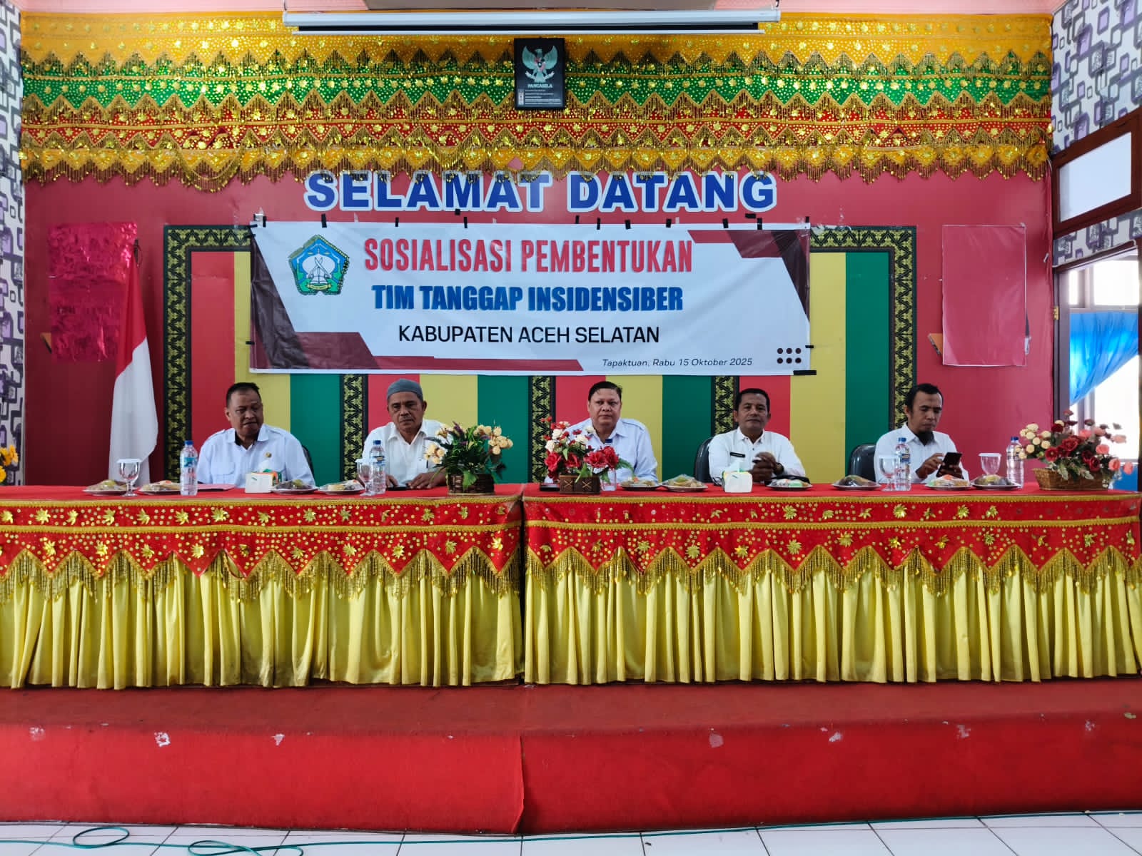 ‎Pemkab Aceh Selatan Gelar Sosialisasi Tim Tanggap Insiden Siber (TTIS)
