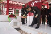 ‎Kodim 0107/Aceh Selatan Gelar Upacara Ziarah Dalam Rangka HUT ke-80 TNI Tahun 2025