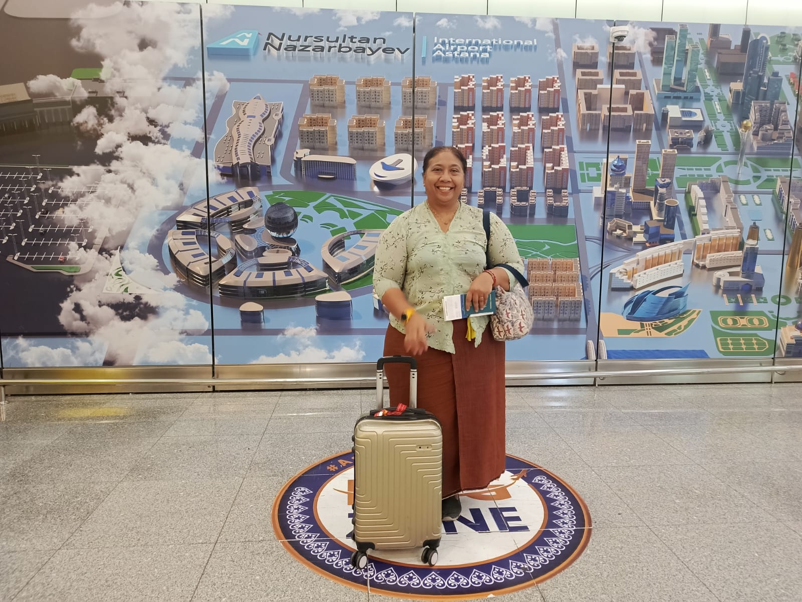 Sekjen IWO Tiba di Kazakhstan, Akan Hadiri Astana Think Thank Forum 2025