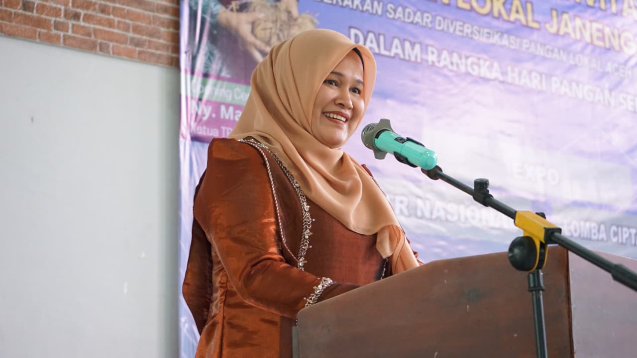 Mukarramah Fadhlullah Resmi Tutup Pekan Kreativitas Pangan Lokal Janeng 2025