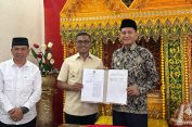 Perkuat Stabilitas Pangan, Aceh Selatan dan Abdya Teken Kesepakatan Penyediaan dan Distribusi Beras