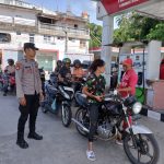 Polsek Jajaran Polres Aceh Selatan Laksanakan Pengecekan dan Pengawasan SPBU Antisipasi Kelangkaan dan Antrian BBM
