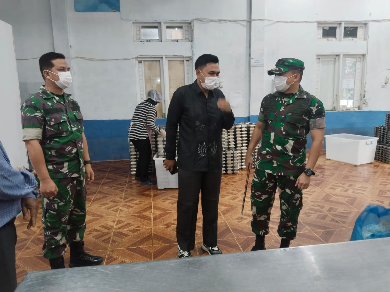 Dandim 0107/Aceh Selatan Sidak Dapur Program MBG Yayasan Sulfi Yana Sehat di Jambo Mayang Kluet Utara