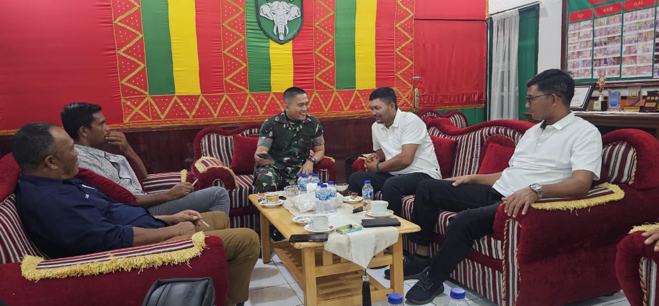 ‎Kodim 0107/Aceh Selatan dan KPA Wilayah Lhok Tapaktuan Komitmen Jaga Kondusifitas Wilayah